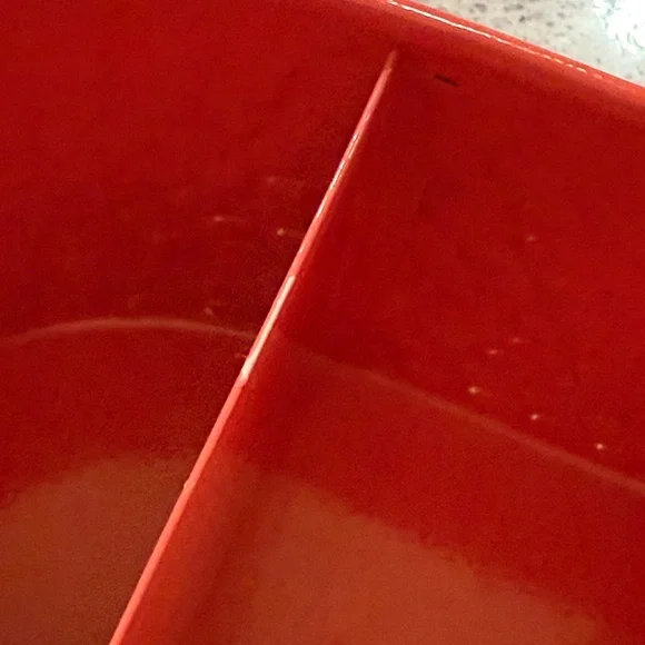 Hammered Metal Coral Kitchen Utensil Holder - Picture 9 of 11